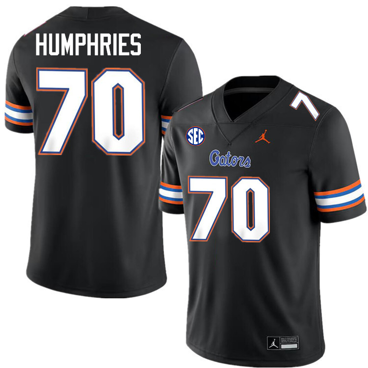 D.J. Humphries Florida Jersey,Florida Gators #70 D.J. Humphries Jersey Youth Uniforms-Black